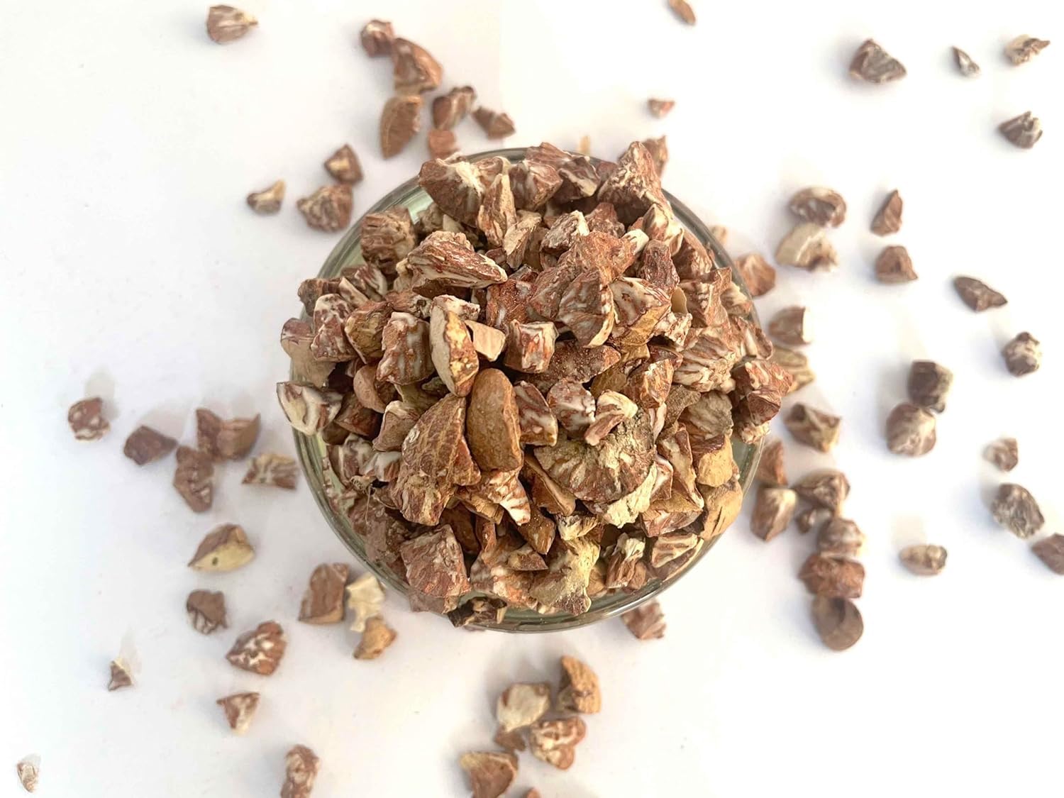 Arecanut Bite/Diamond Cutting Supari Tukda (Plain Supari Tukda), Unroasted Areca Nut Bits Kachha Borli Supari Tukda 200g Pack - Image 2