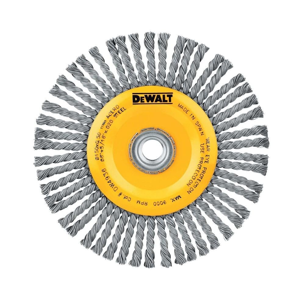 Dewalt Stringer Bead Wire Wheel 6In