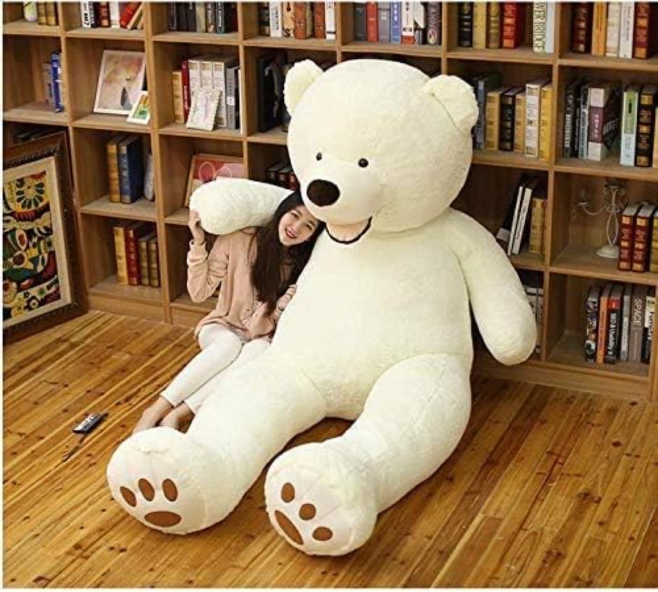 Amazon.co.jp: Kziazoi ぬいぐるみ 特大クマ、小クマ