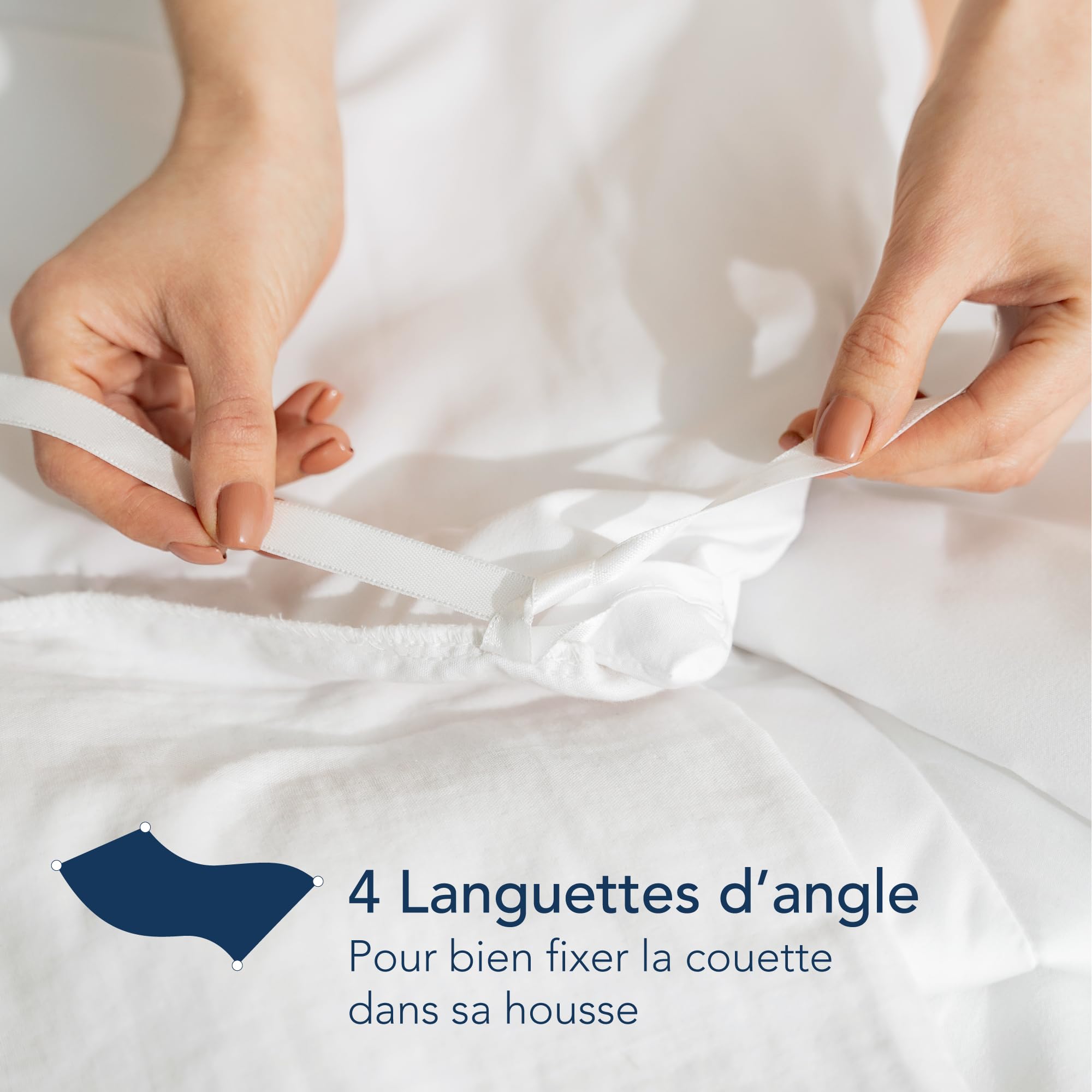 Dreamzie Couette Été 220x240 Cm Microfibre 150g/m² - Édredon Léger Pour Lit 160x200 - Oeko-TEX