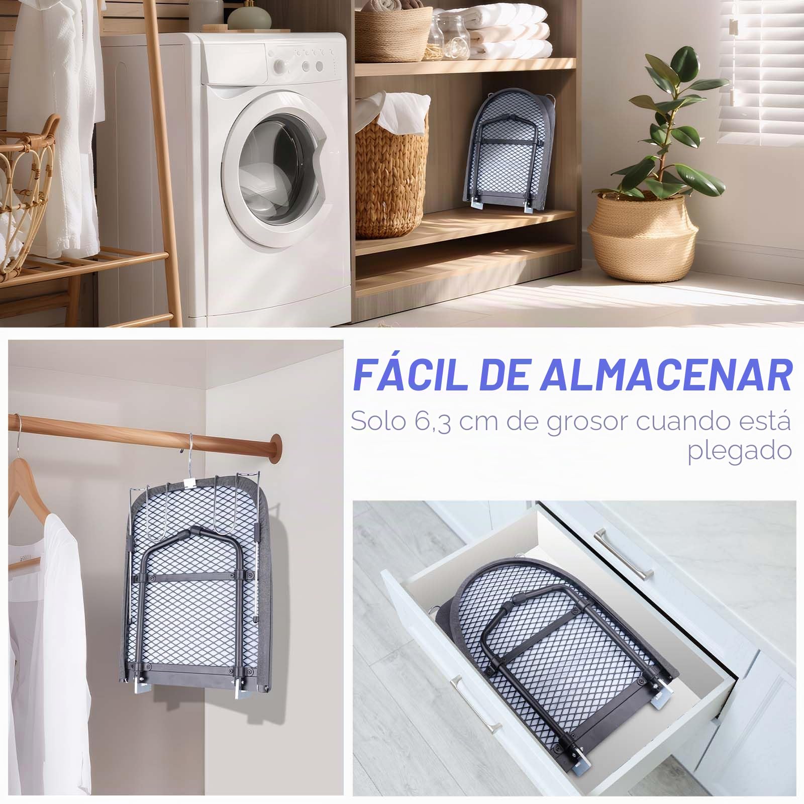 Tabla de planchar de mesa con soporte de hierro, mini tabla de planchar pesada con cubierta resistente al calor, pequeña tabla de planchar portátil plegable para dormitorios, apartamentos y viajes, 81
