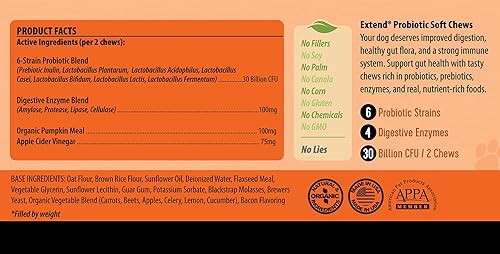 Miniatura 3 de Extender - Cuidado de las Articulaciones y Probiótico para Perros. Combo Especial!