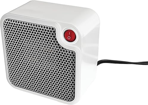 Performance Tool W5011 250W Personal Space Heater, White