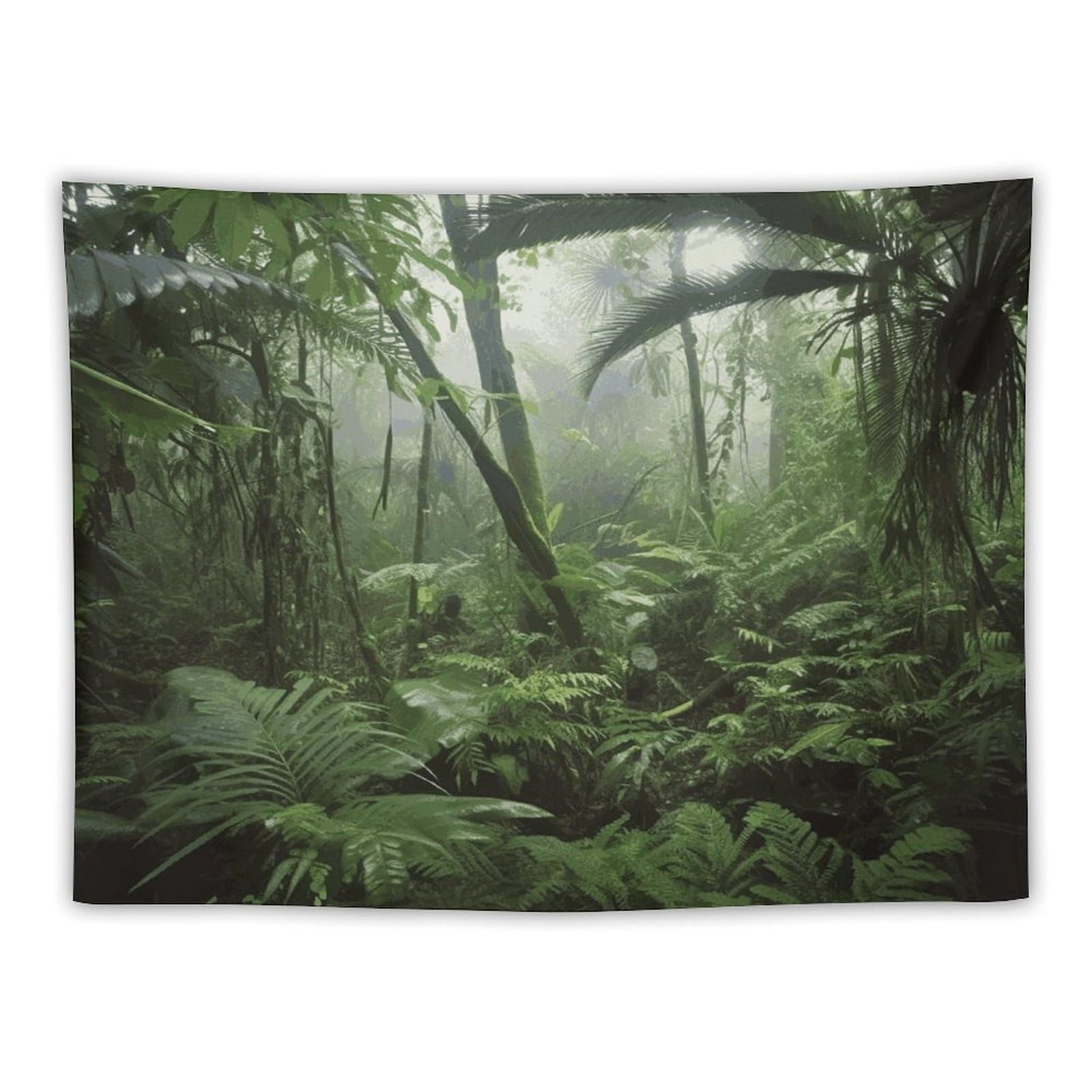 LDGSUPH Tropical Rainforest Tapestry Wall Hanging Decor Anti-fading Aesthetic Wall Tapestries Fashion Wall Blanket Decor Modern Wall Art Tapestry for Bedroom Home Decor 30"x40"
