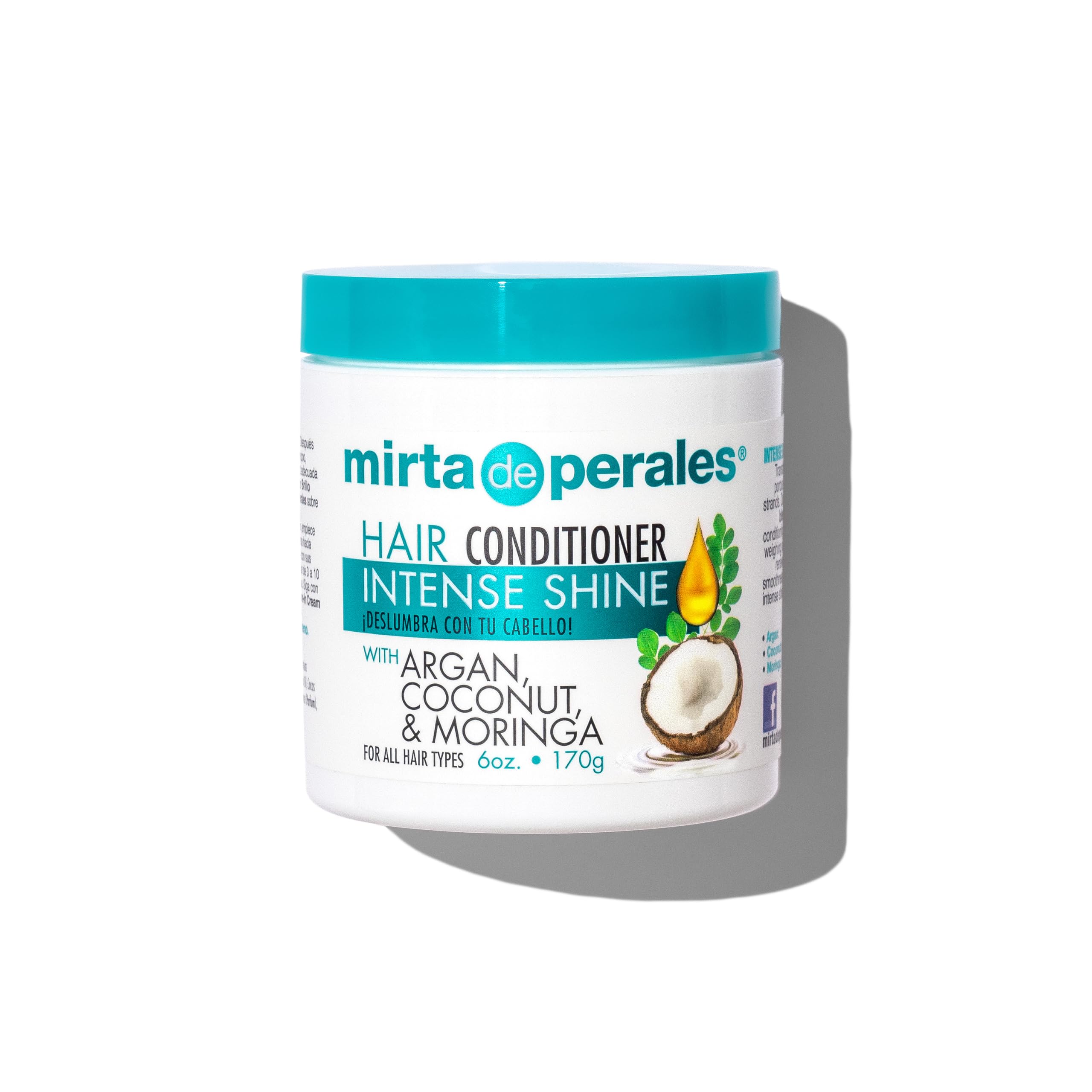 Mirta De Perales Hair Conditioner with Argan, Coconut & Moringa 6 oz.
