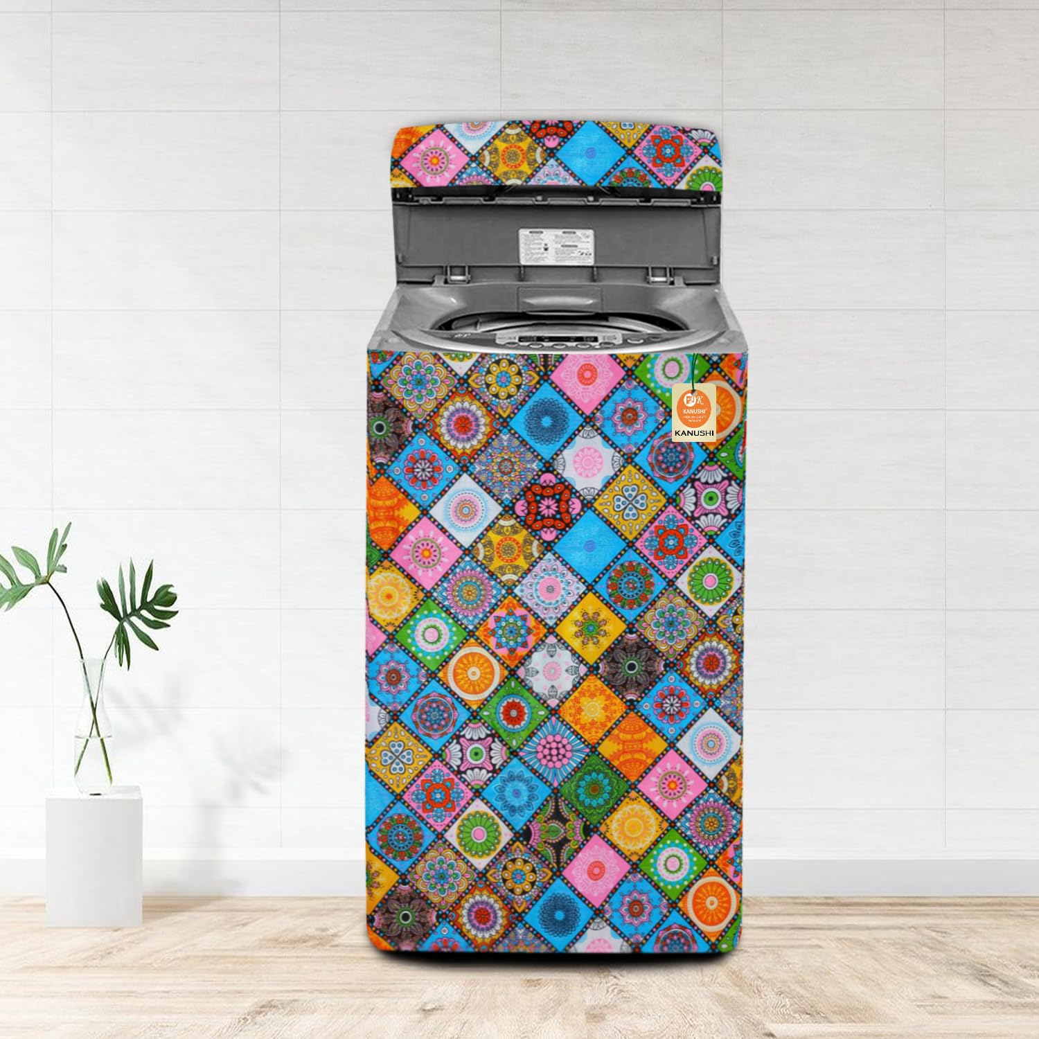 KANUSHI Industries® Washable & Dustproof Top Load Fully Automatic Washing Machine Cover ( Suitable For 6 Kg, 6.5 kg, 7 kg, 7.5 kg)(WASMAC-DIG-B-FULLY) (B0C812DGWX) Amazon Price History, Amazon Price Tracker