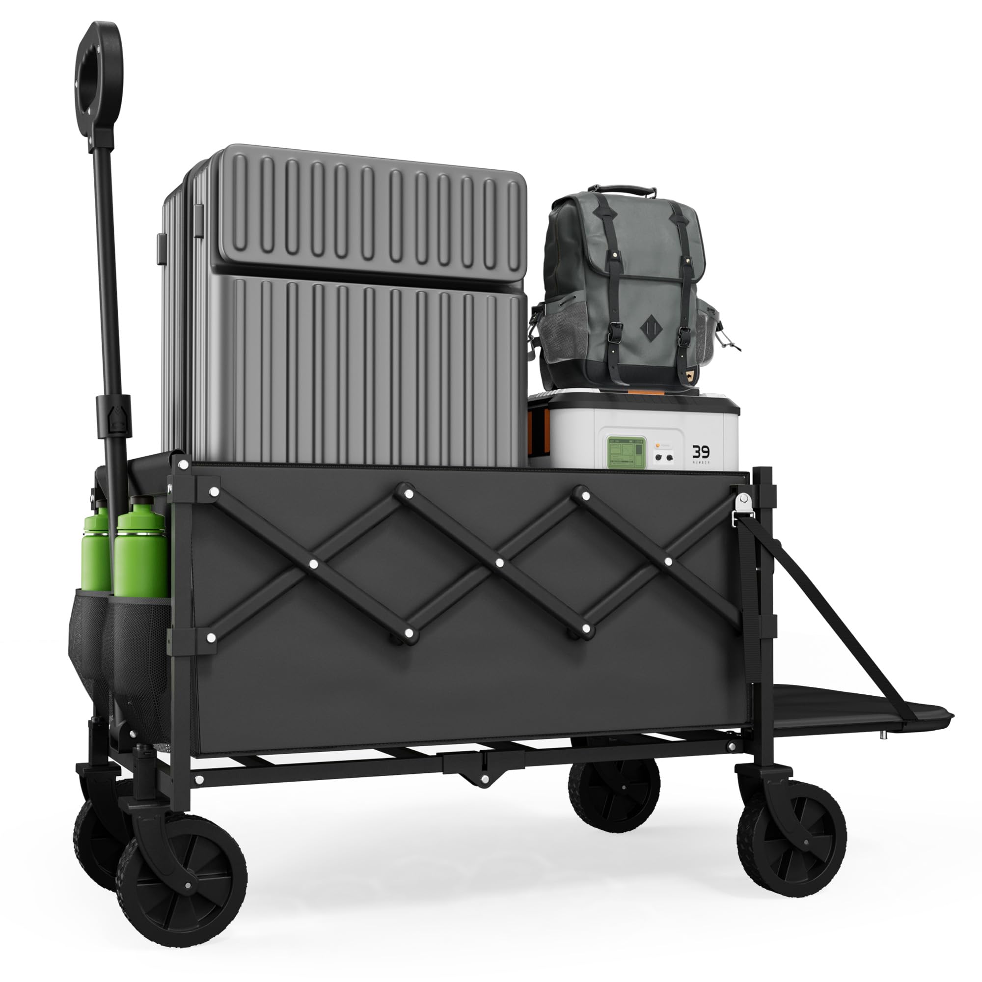 Amazon.com : Canpsky Small Collapsible Wagon with Tailgate, Wagons