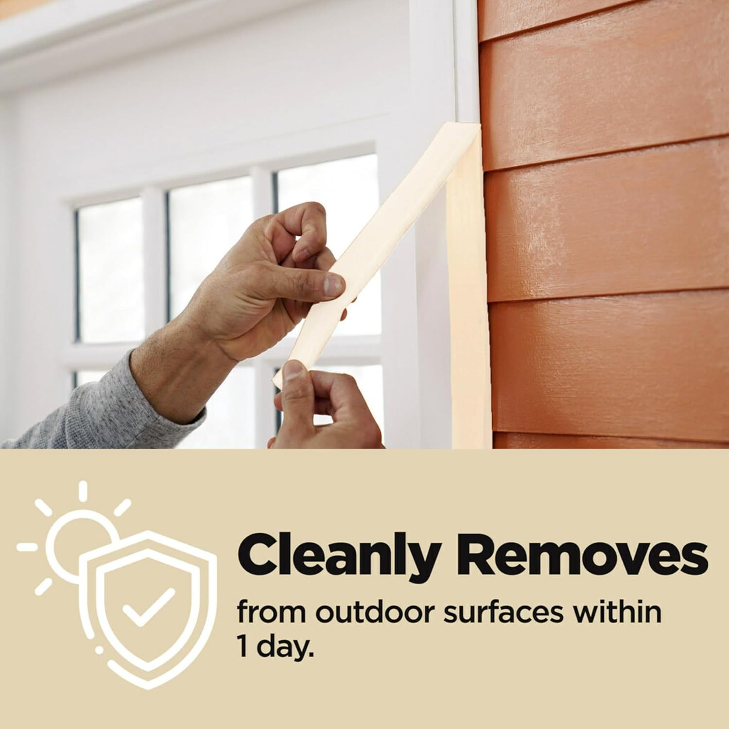 3M Scotch Contractor Grade Masking Tape – 0.94" x 60 yds – Tan – 4 Contractor Packs of 9 Rolls Each – Durable Vinyl Tape for Versatile Indoor and Outdoor Use