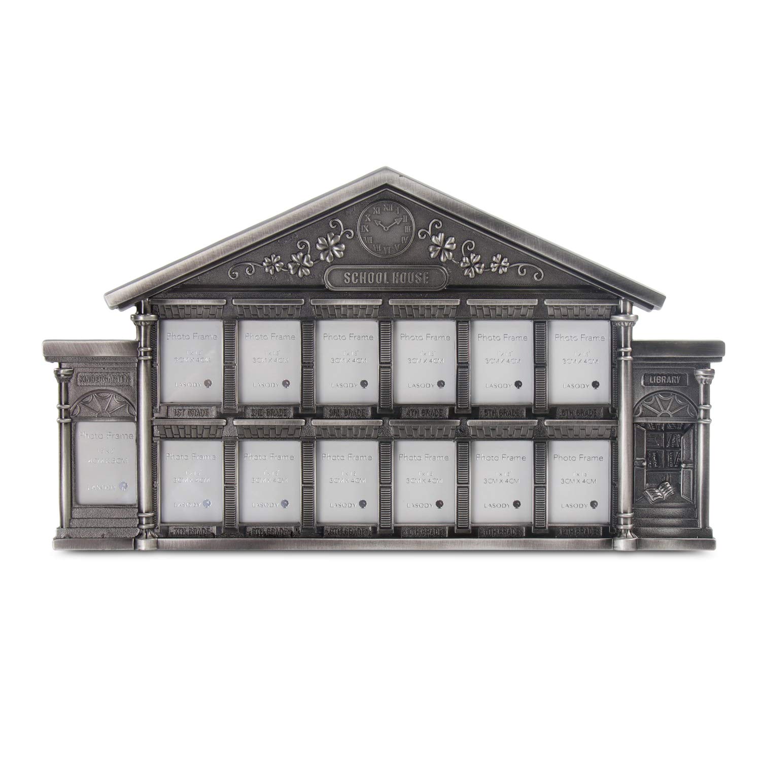 Amazon.com - Lasody Antique Silver School House Picture Frame,Display ...
