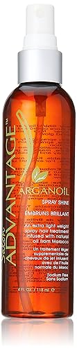 Salon Advantage Spray de aceite de argán, 4 onzas