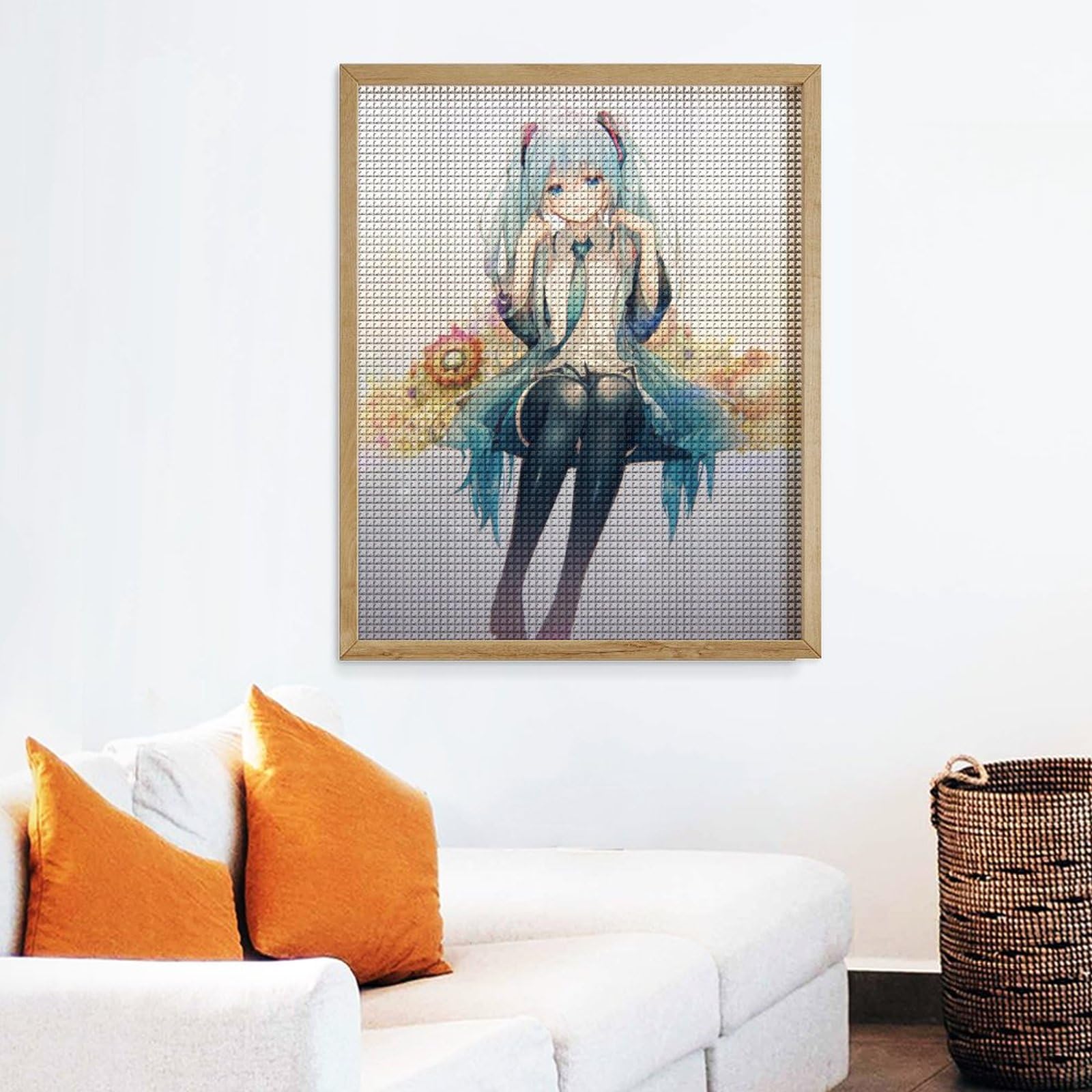 Amazon.co.jp: 初音ミク ダイヤモンドアート セット モザイクアート 5d