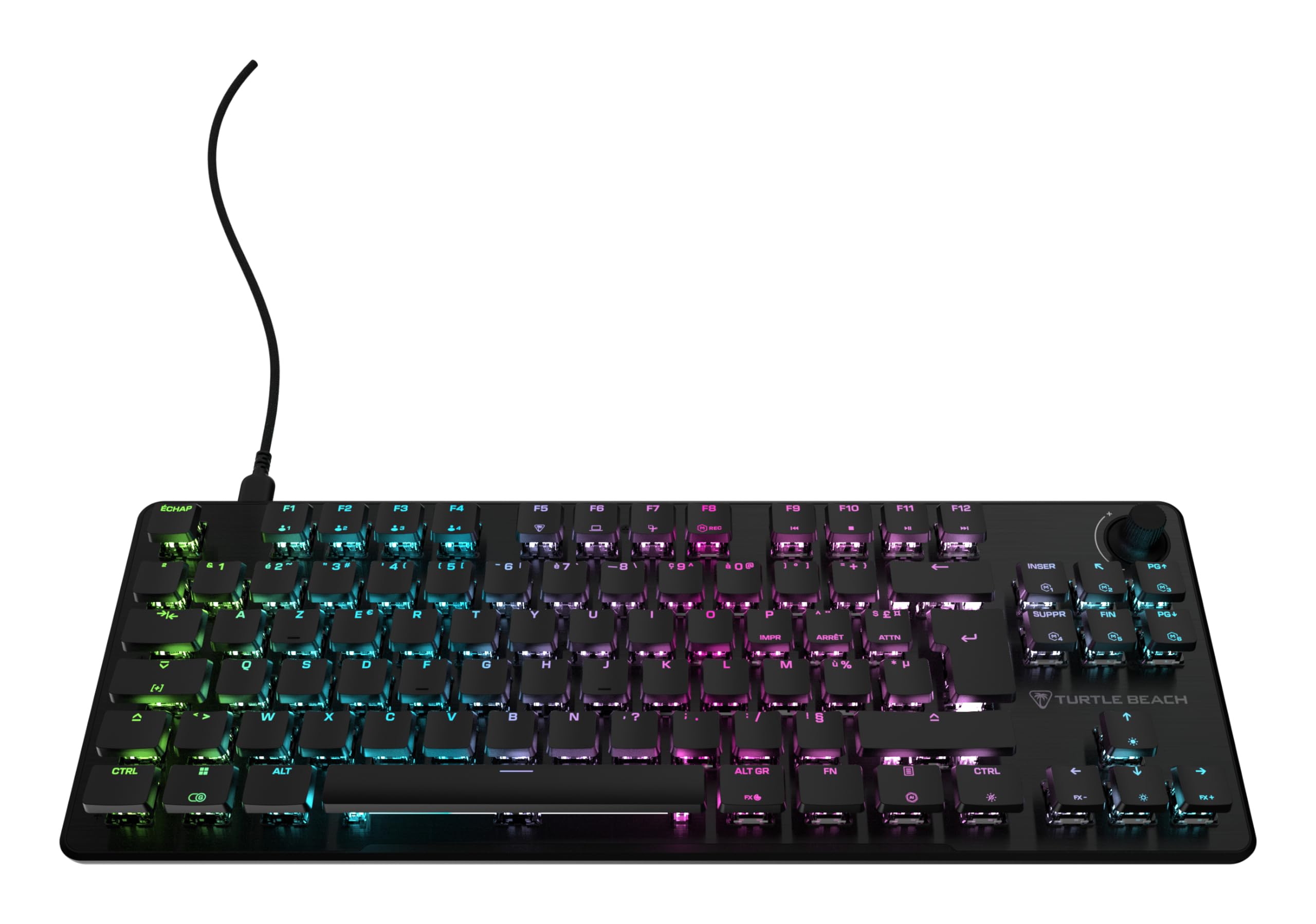 Turtle Beach Klawiatura do gier Vulcan II TKL RGB na PC.