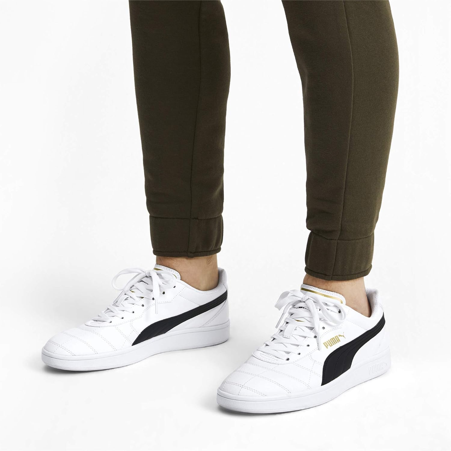 PUMA Men's Astro Kick SL Trainers, White Gold Gray Violet, 11.5 - Image 2