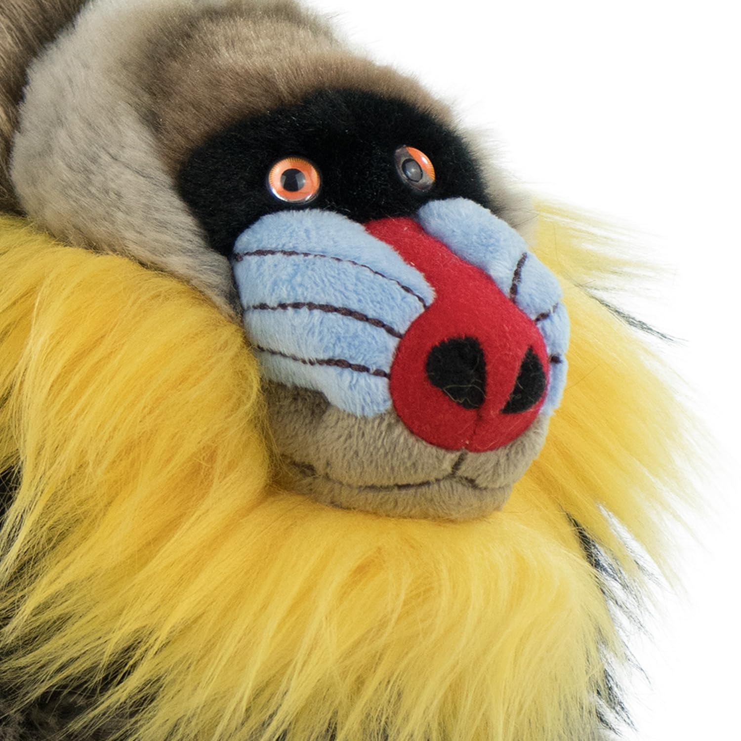 BARRADO - Plush Wild Animals Premium (Mandrill), 25 cm x 28 cm x 15 cm - Image 3