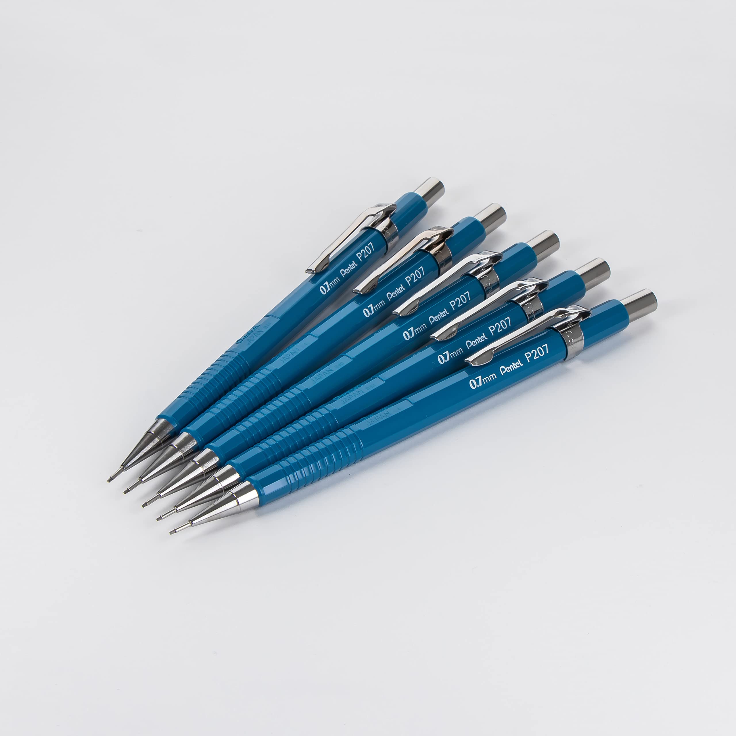 Pentel Sharp - Matita meccanica (0,7 mm), confezione da 5 pezzi