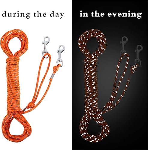 Miniatura 3 de Correa reflectante para gatos, cable de 50 pies, a prueba de escape, correa extensora personalizada, larga y segura, para jugar al aire libre para