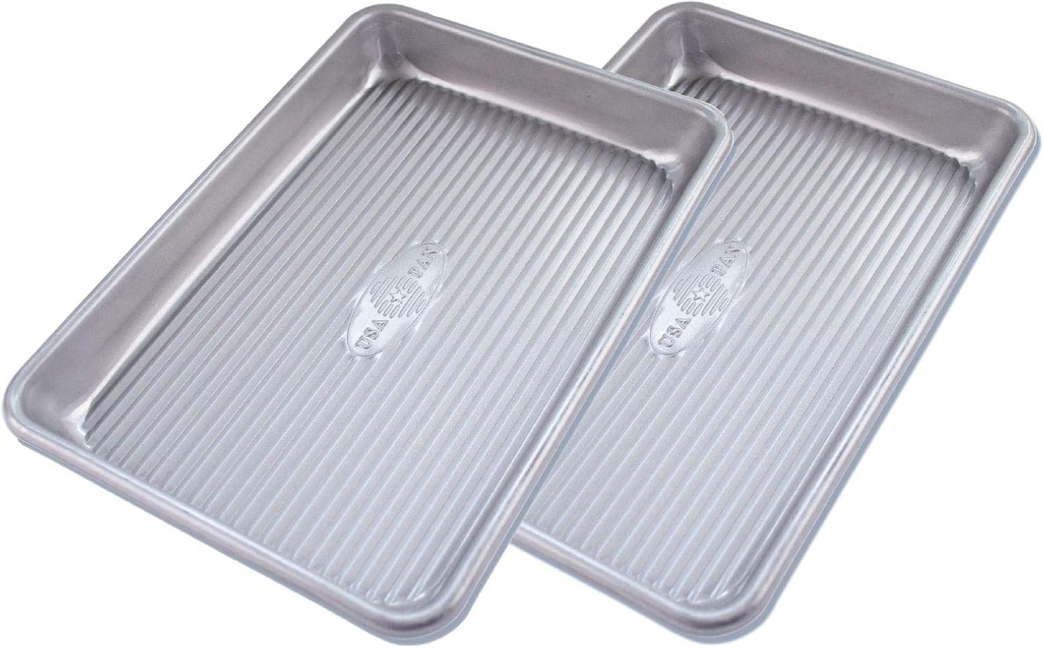 USA Pan Bakeware Jelly Roll Pan, Warp Resistant Nonstick Baking Pan, Made in the USA from Aluminized Steel: Jelly Roll Pans: Kitchen & Dining