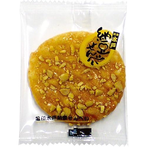 亀印本舗  水戸納豆せんべい