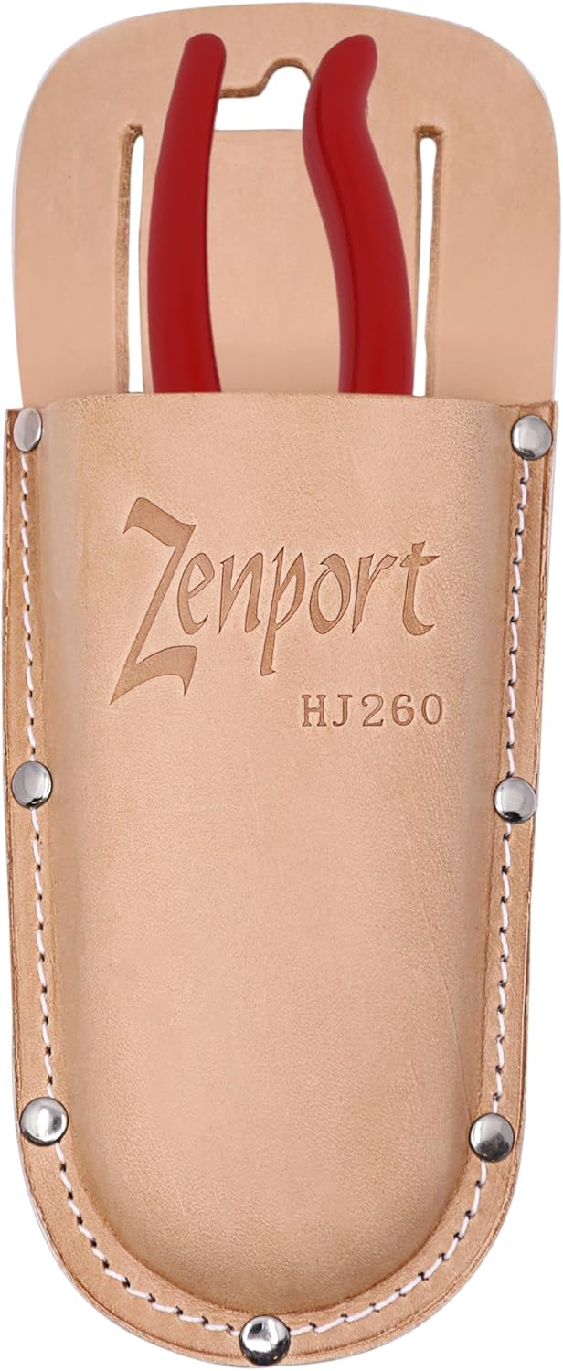 QZ431 Anvil Pruner and HJ260 Leather Pruner Sheath