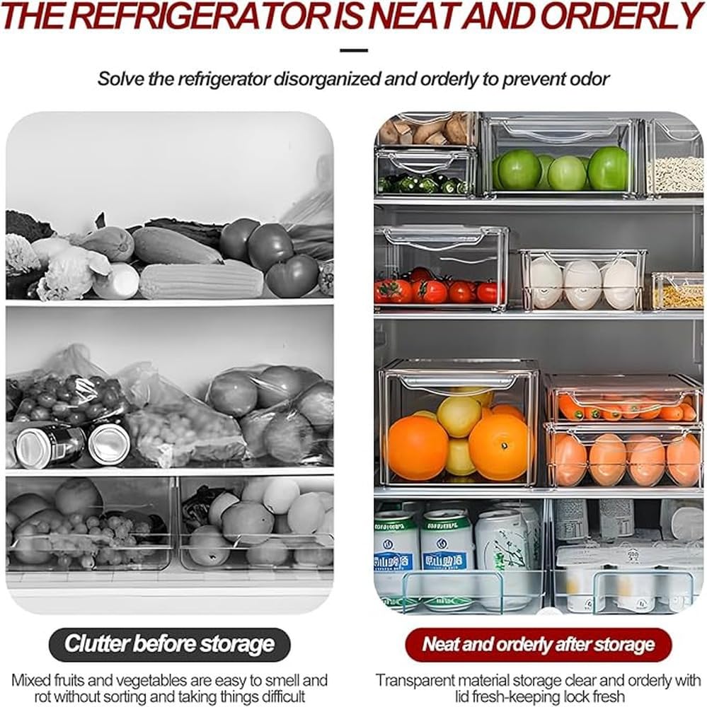 Recipientes duraderos para frutas, ideales para almacenar alimentos