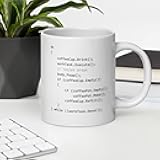 Funny Programmer Coffee Mug, Coding Routine Humor Drinkware, Developer Work Joke Cup, Office Geek Coding Morning Beverage, Work and Coffee Laughs, Tech Humor Container
