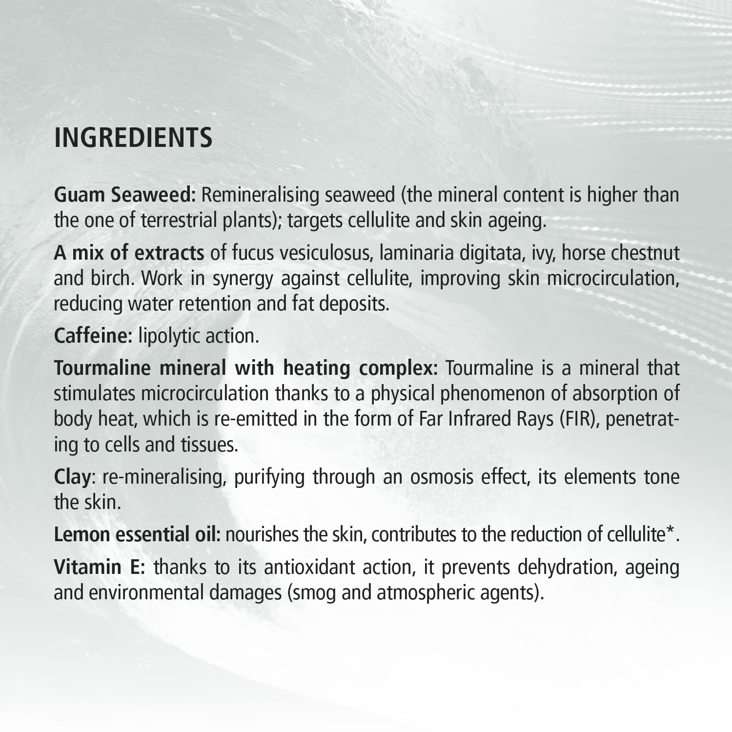 Guam tourmaline fangocrema 300g