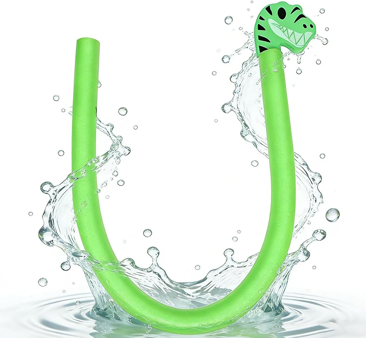 Pool Noodles, 65 Inch Cute Animal Head Floating Exercise Aid, Lake Foam Floats, for Outdoor River Lake Beach Party Vacation Holiday Weekend Gathering