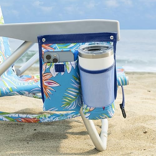 Miniatura 4 de Tommy Bahama Silla de playa de 5 posiciones (floral)