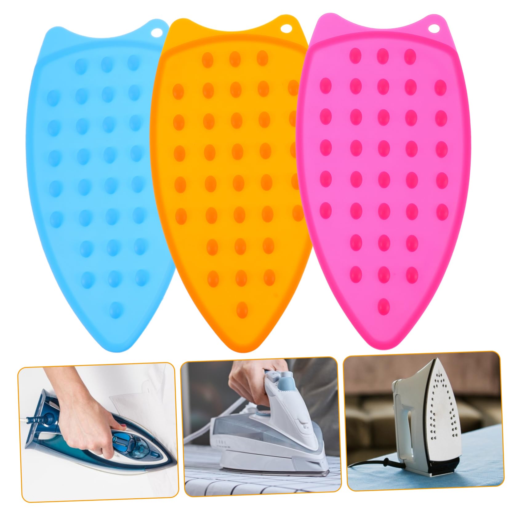 Cabilock 3pcs Ironing Rest Pad - Ironing Mats for Safe Versatile Holder for Home Use