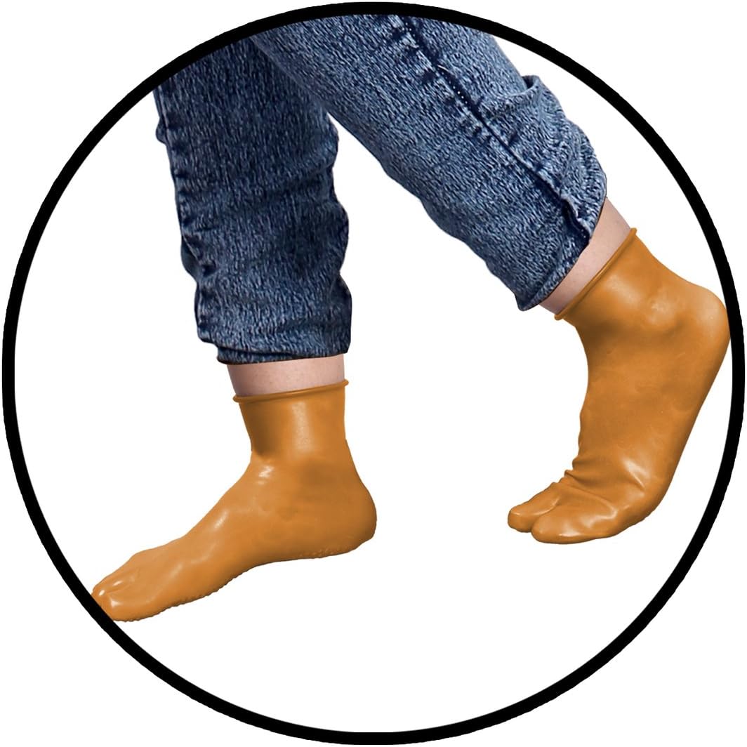 Men's And Women's Regular Synthetic Socks (kali-1111_Beige)
