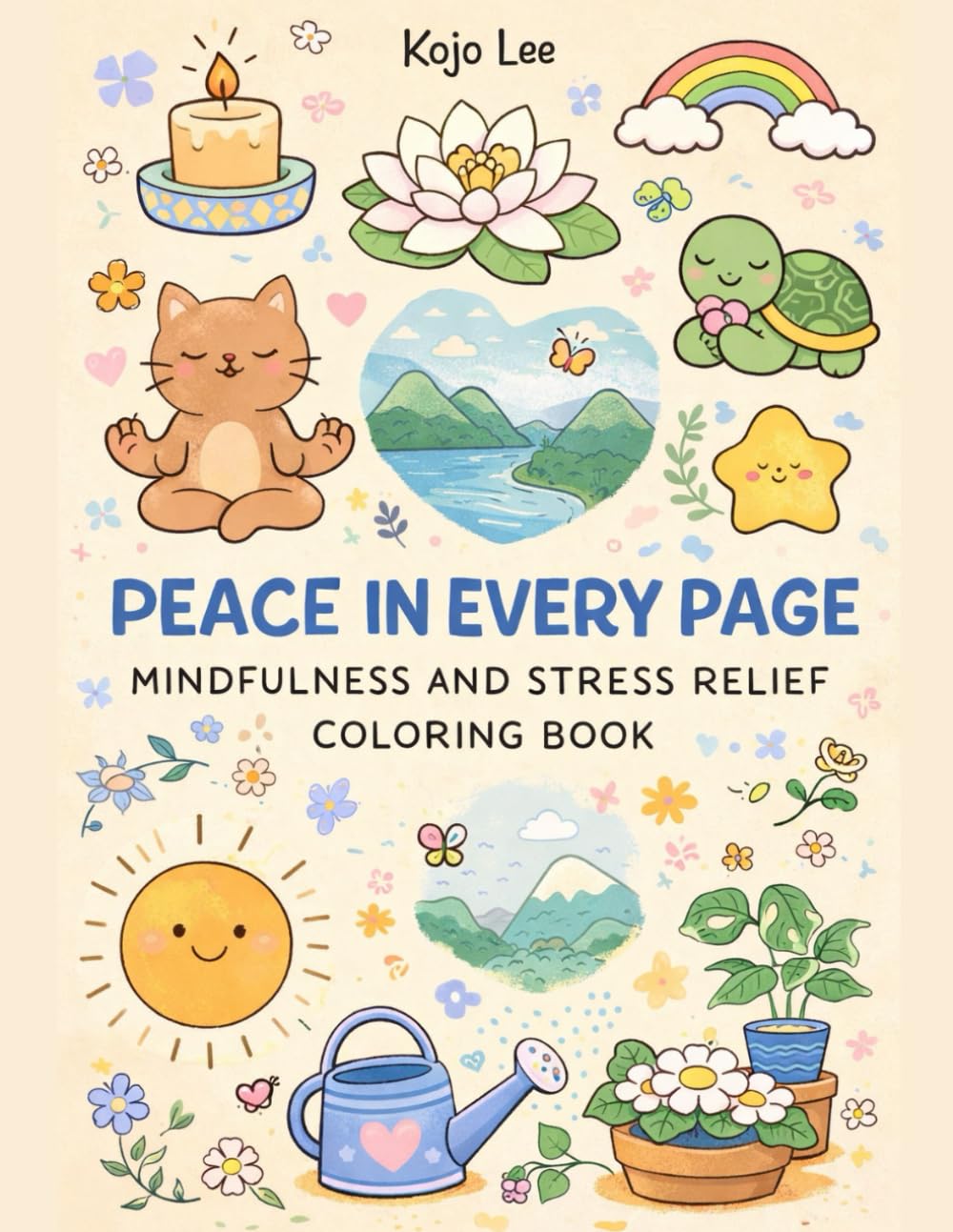 Peace in Every Page: Mindfulness Mandala Coloring Book for Stress Relief, Calm, and Emotional Balance