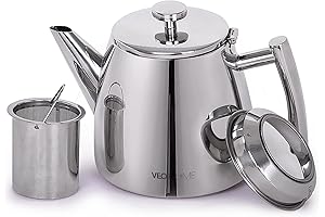 Stainless Steel Tea Pot with Infuser
