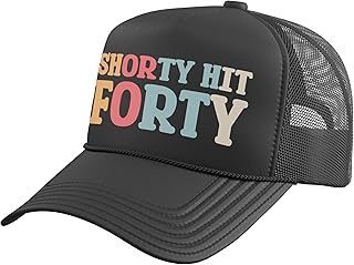 Shorty Hit Forty Trucker Hat with Adjustable Mesh Back