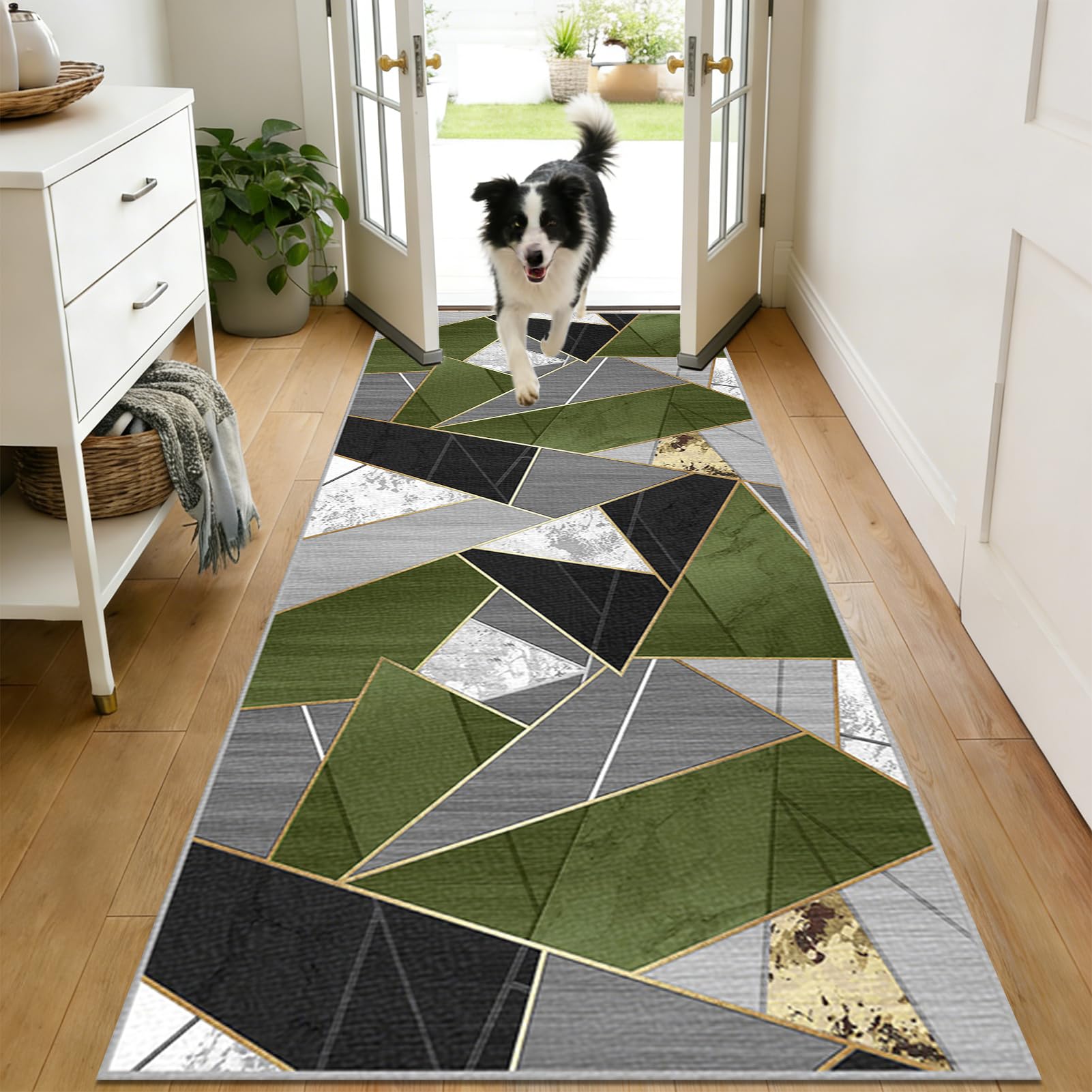 Dywany do przedpokoju Rugged 100 x 300 cm Chodnik Dywan Kuchnia