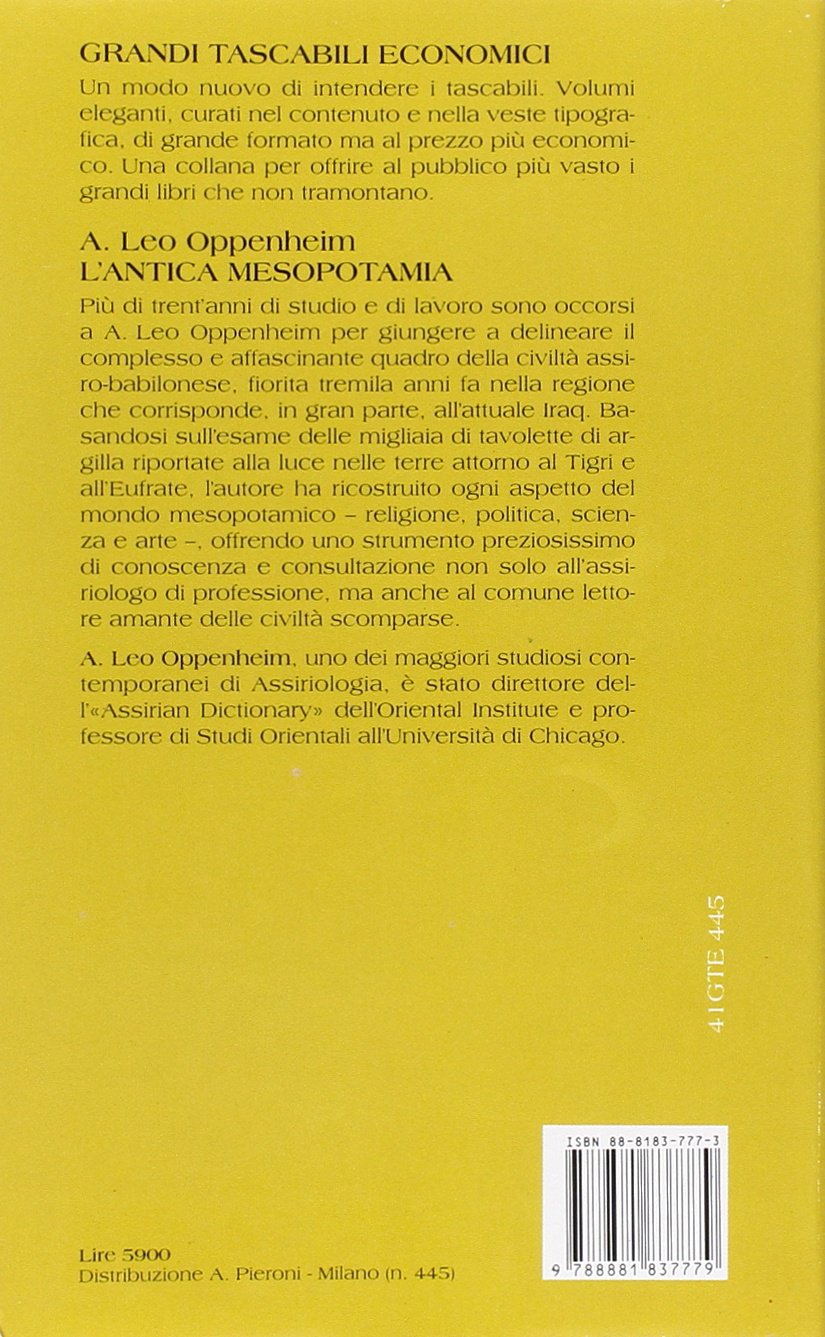 L'antica Mesopotamia. Ritratto di una civiltà scomparsa