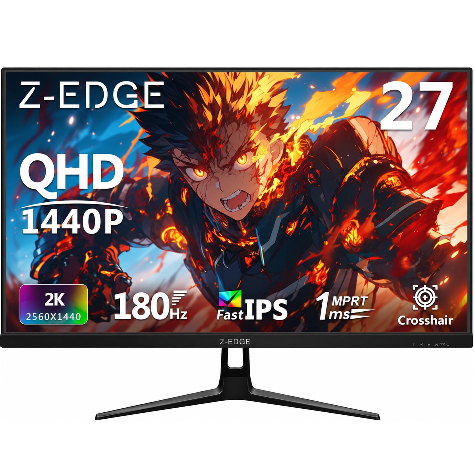 Amazon.co.jp: Z Z-Edge ゲーミングモニター 27型 180Hz IPS 2K QHD