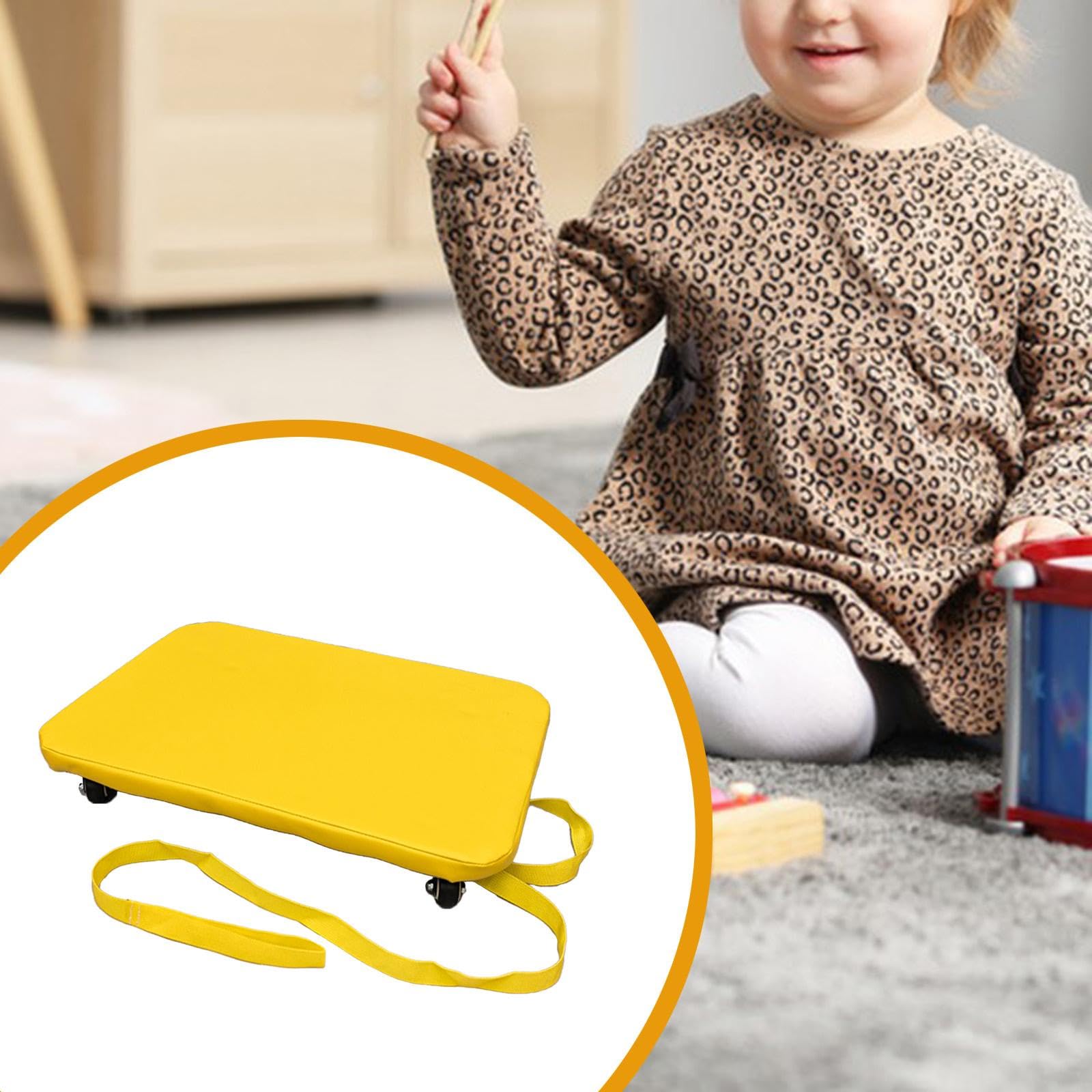 Monopattini con Rotazione di per L'allenamento Dell'equilibrio per Bambini con Tavola da Pavimento in Corda, Giocattolo Sensoriale per P