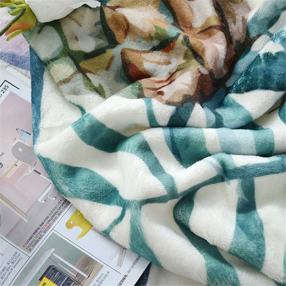 FANSU Coperta Plaid in Pile di Flanella, Microfibra Morbido Durevole e Caldo 3D Stampa Animale Peluche Matrimoniale Coperte Copriletti per Letto Divano Soggiorno (Famiglia,180x200cm