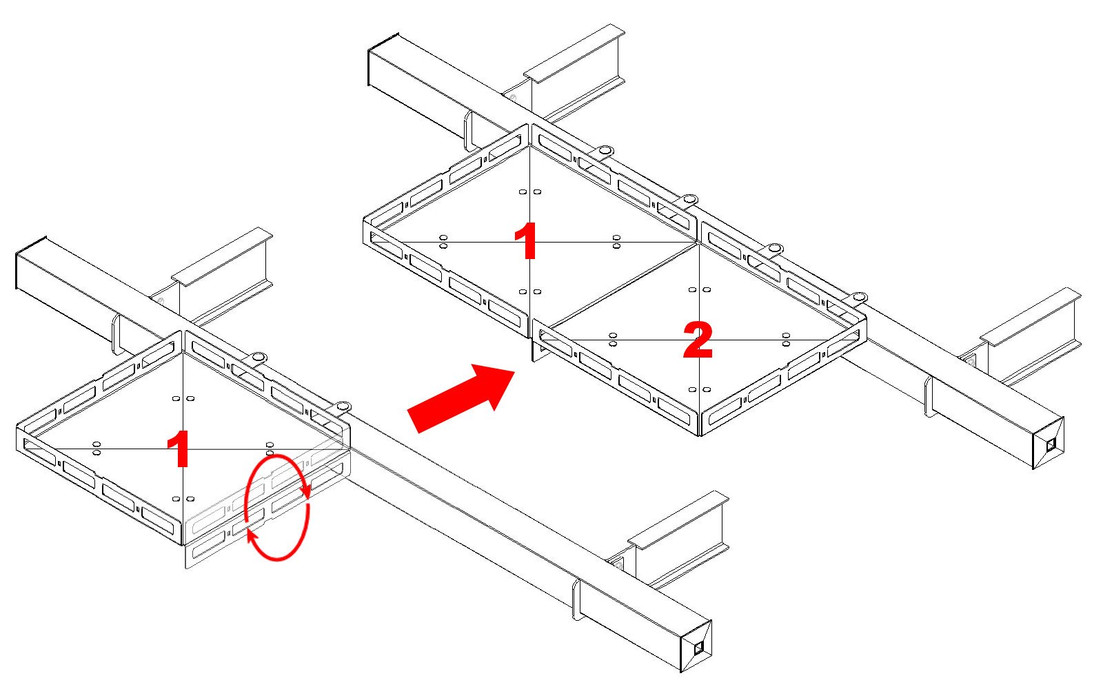 MountnLock GennyGo RV 4in BumperMounted 4' x 2' Generator & Cargo