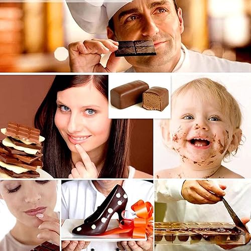 Miniatura 4 de KFJZGZZ Olla para fundir chocolate, queso, máquina de derretir chocolate, olla calefactora, calentador eléctrico de fondue para chocolate,