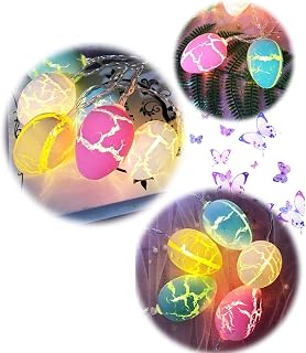Stage Light Bar Led Home Easter Battery Wire String Eggs Party Lights Light Lamps Operated Decor Home Decor in The Dark Easter