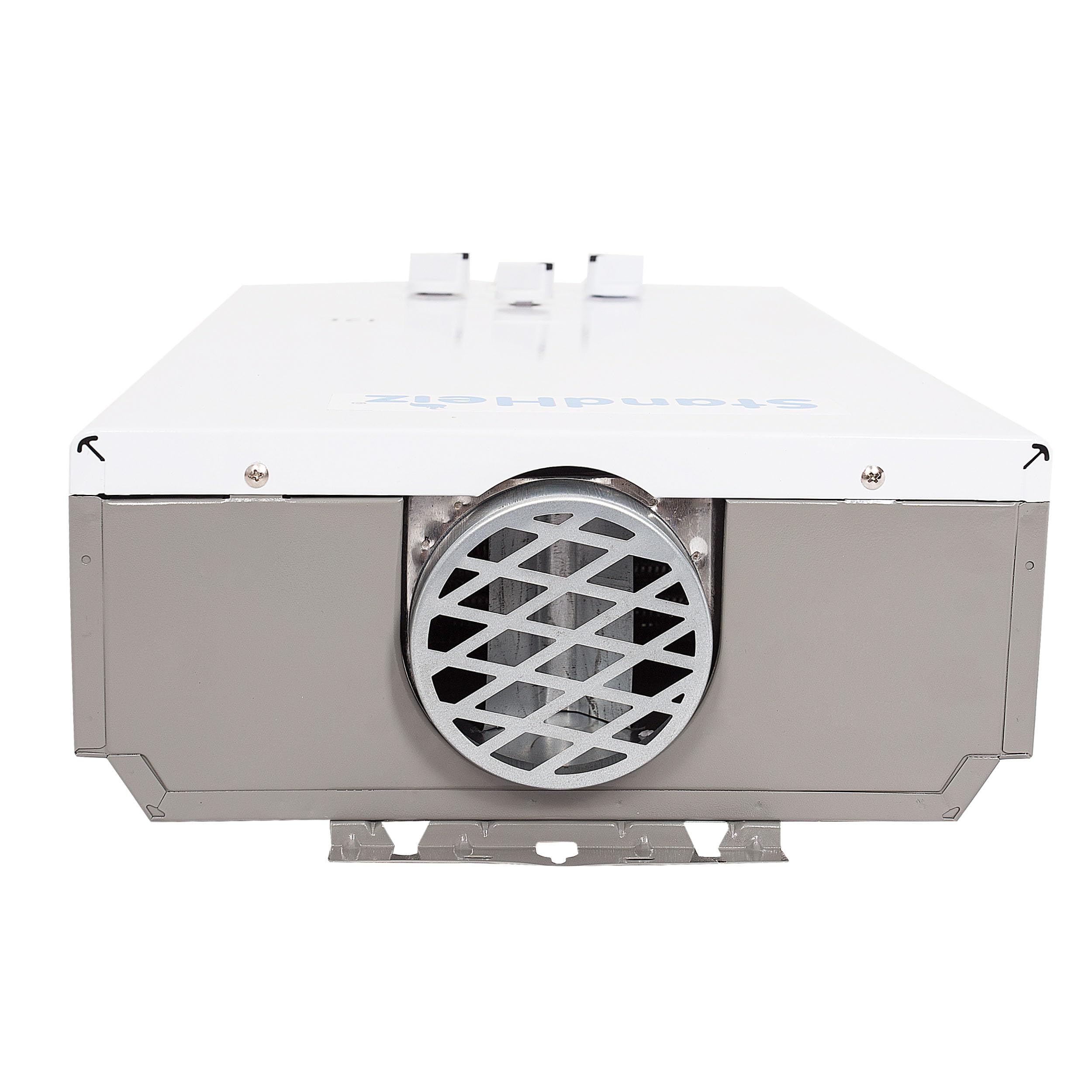 Durchlauferhitzer 12L 24 kW – LPG/Propan Warmwasserbereiter mit LCD Display, Sofort-Heißwasser für Außendusche, Garten, Haus, Camping, Wohnmobil & Wohnwagen, stufenlose Temperaturregelung