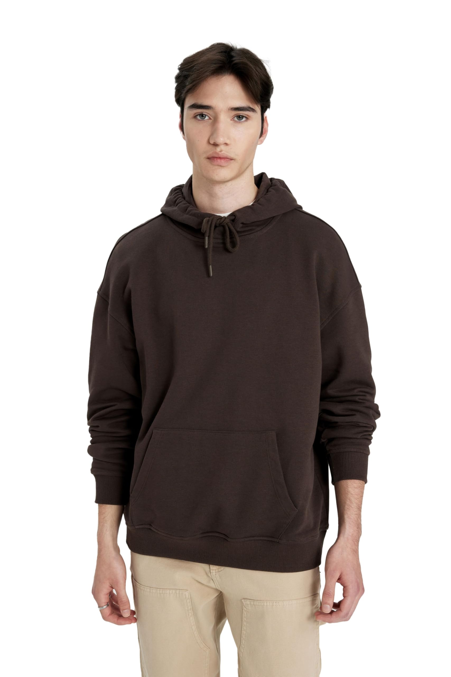DeFacto B7849ax Kapüşonlu sweatshirt Erkek