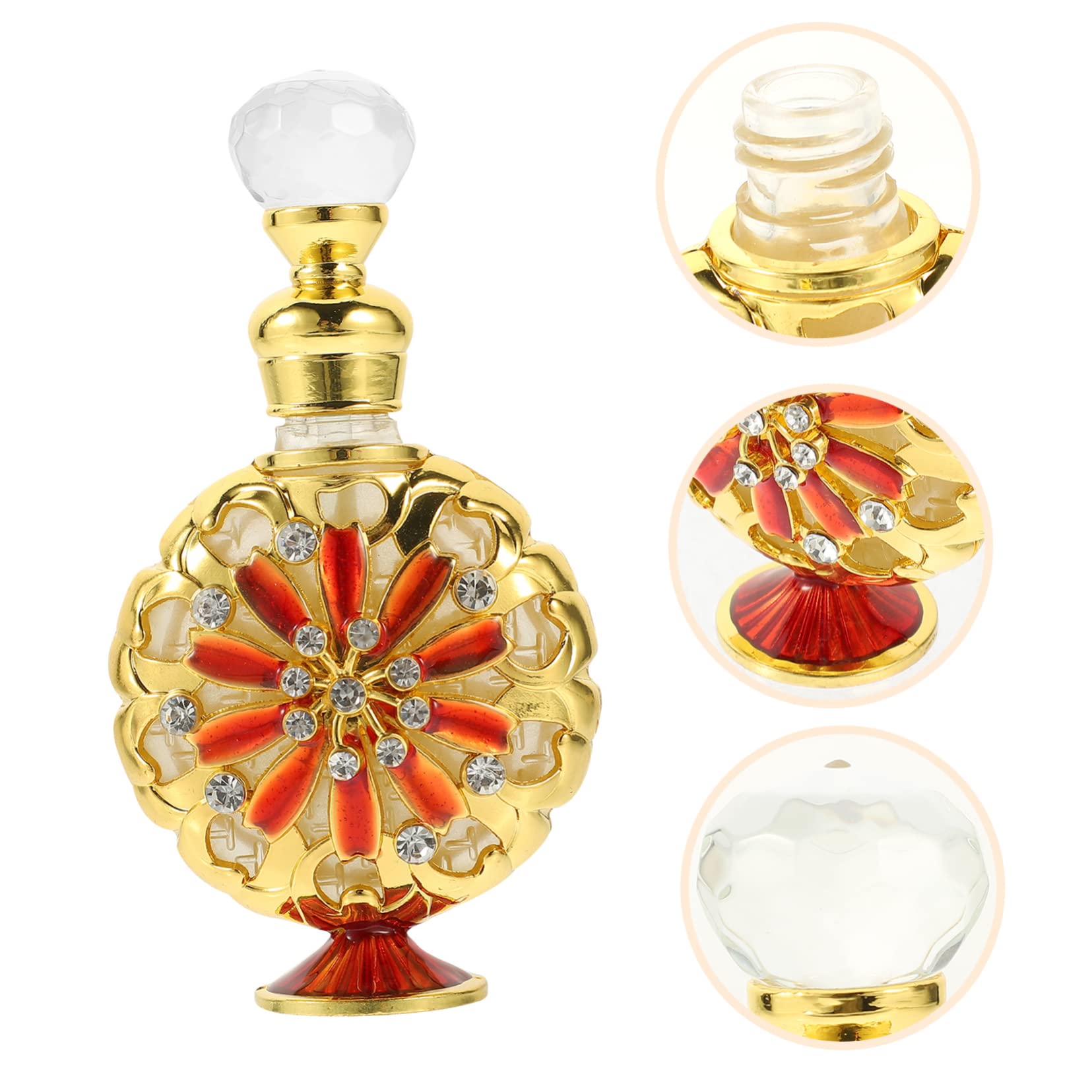 2pezzi Bottiglia Di Profumo Vuota Da Viaggio Ricaricabile Con Design Elegante e Chiusura Ermetica Per Oli Essenziali e Profumi Per Uso Personale e Regali