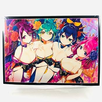 ミッドナイトブルー　花魁衣装　柚子　セレナ　リン　瑠璃 スリーブ プレイマット サプライ 【遊戯王】スリーブセット 花魁柚子シリーズセット(に