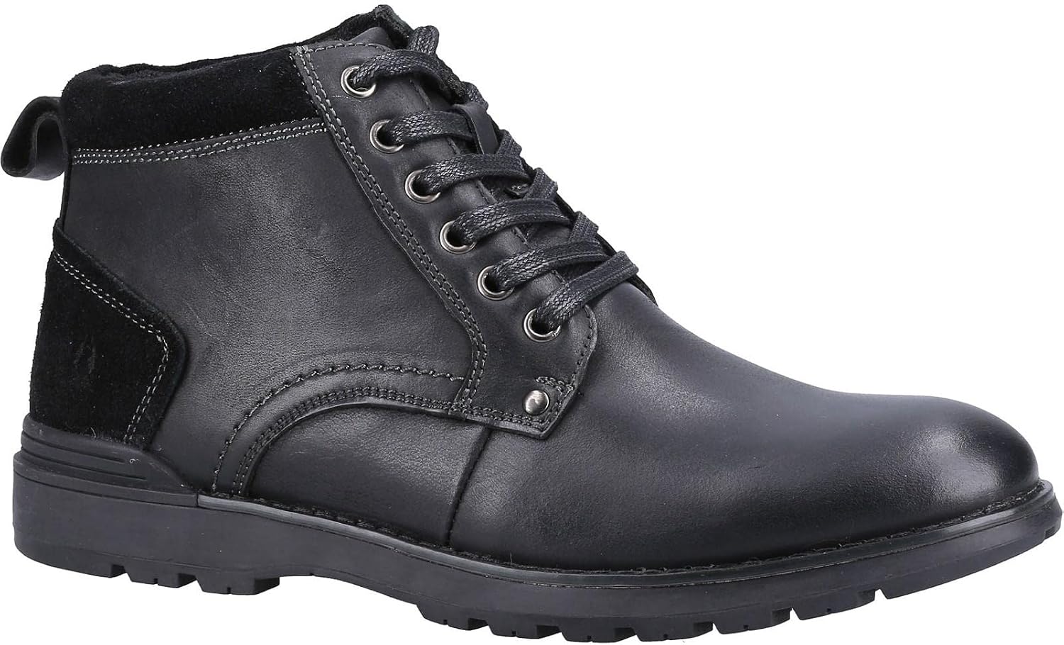 Hush Puppies Men's Dean Chukka Boot, Black, 13