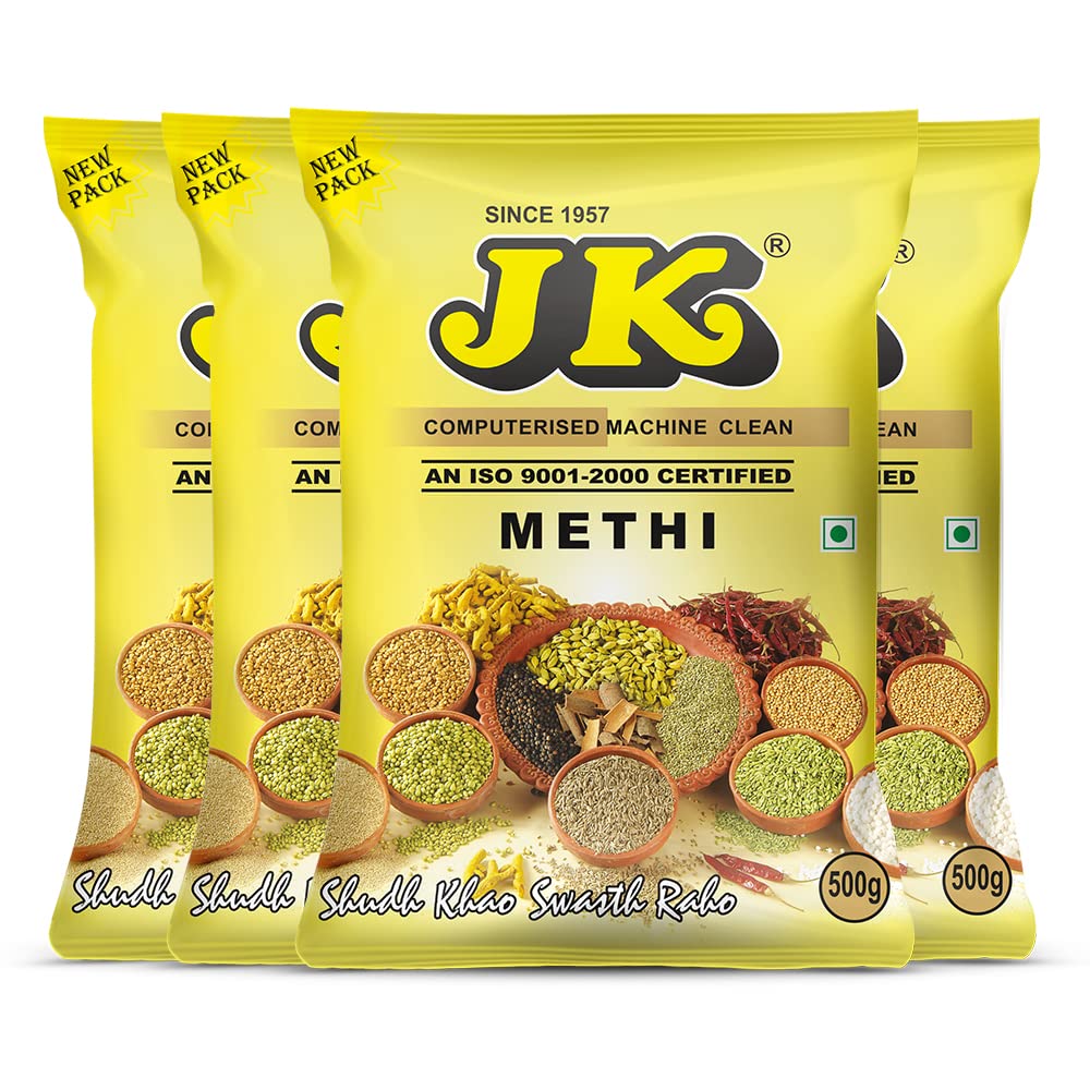 JK Methi (Fenugreek), (500g) (Pack of 4) (B0BYVH9QNH) Amazon Price History, Amazon Price Tracker