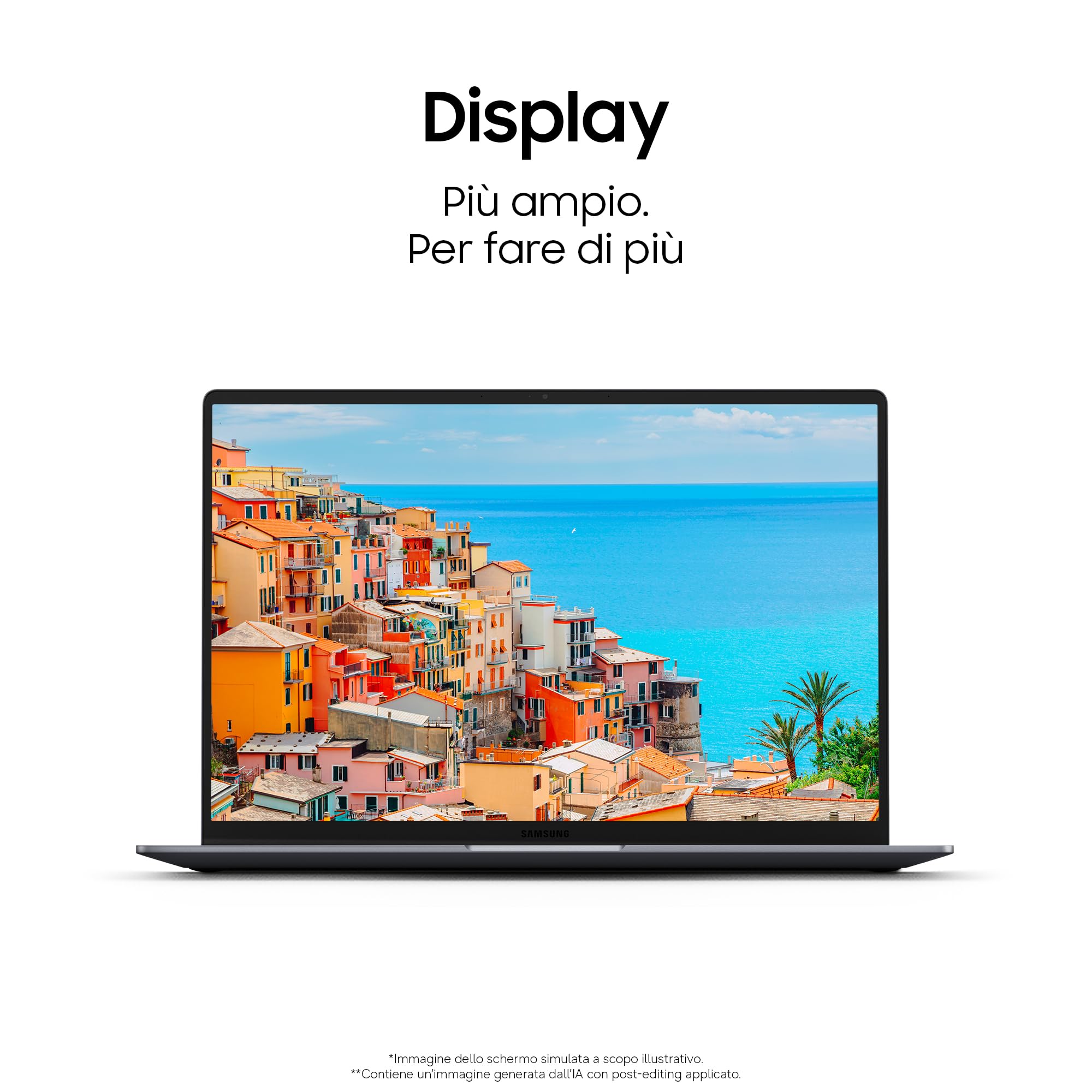 Samsung Galaxy Book6 (14", Ultra 5 325, 16GB), Copilot+PC [ver. Italiana] | Processore lntel Core Ultra 5 325, 256GB, Batteria Lunga Durata, Portatile, Design Sottile, Display IPS, Galaxy AI, Gray