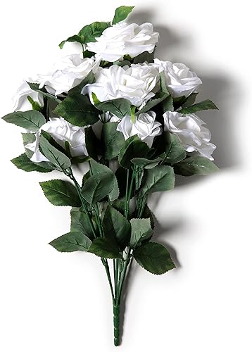 Miniatura 5 de Ashland Paquete de 12 rosa blanca