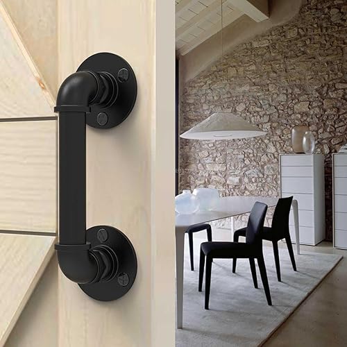 AONAYIOA Manija de puerta de tubo industrial, barra de agarre, barra de toalla, manijas de granero de puerta corredera, manijas de puerta, pasamanos disponible en Yaxa Venezuela